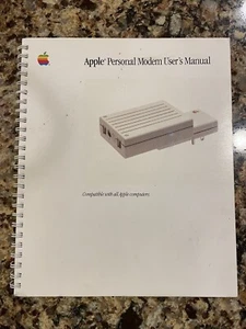 Vintage Apple Personal Modem User's Manual - Zdjęcie 1 z 2
