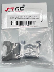 NEW STRC Enduro Trailrunner Aluminum Front Gearbox Mount (Black) SPTSTC42203MBK - Picture 1 of 2