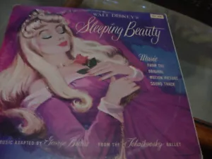 WALT SISNEY'S "SLEEPING BEAUTY" soundtrack vg+ mono lp DISNEYLAND rare WDL label - Picture 1 of 2