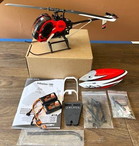 Blade infusion 180 BNF RC Helicopter 2 batteries fiberglass scale Hughes kit - Picture 1 of 13