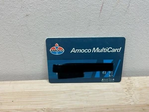 Amoco Gas  Multi'Card  Credit card Plastic Expired 1987 B18 - Picture 1 of 2