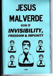 JESUS MALVERDE BOOK OF INVISIBILITY, FREEDOM & IMPUNITY S. Rob occult  - Picture 1 of 1