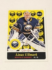 Linus Ullmark 2015-16 O-Pee-Chee Update Retro Parallel Rookie Card #U42 Sabres