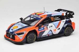 IXO HYUNDAI I20 N WRC N.11 RALLY SWEDEN - NEUVILLE 2024 SCALA 1/18 IXO STATICO - - Foto 1 di 6