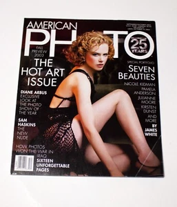 Nicole Kidman Cover American Photo Magazine September/October 2003 Fall Preview - Foto 1 di 4
