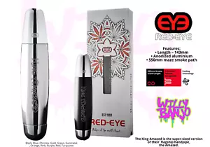 Pipa para fumar tabaco King A'mazed Red-Eye nueva con caja ojo rojo enorme pipa de enfriamiento - Imagen 1 de 5