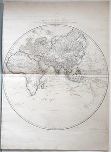 Antique map, Schraembl, Oestliche halb-kugel verfasst von Herrn D'Anville - Picture 1 of 1