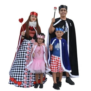 Royal Poker Playing Card Family Halloween Costumes - Picture 1 of 35