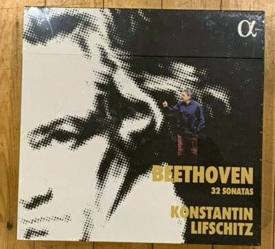 Beethoven Complete 32 Piano Sonatas KONSTANTIN LIFSCHITZ Alpha 17 LP Box Sealed - Image 1 of 2