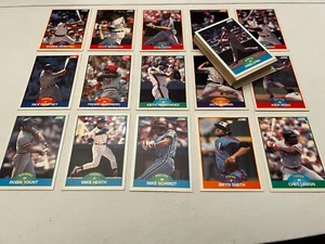 Lote de tarjetas de béisbol puntuación 1989 - Imagen 1 de 13