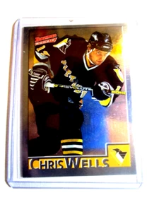 1995-96 Bowman Foil Chris Wells #136 Rookie RC - Picture 1 of 1