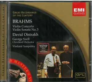 Johannes Brahms - Violin Concerto, Violin Sonata No. 3, David Oistrakh - Picture 1 of 1