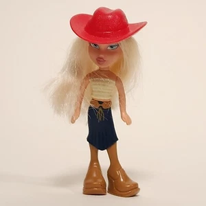 Bratz Fashion Dolls McDonalds 5" Happy Meal Mini Toy Cowgirl Chloe Blue Eyes Hat - Picture 1 of 10