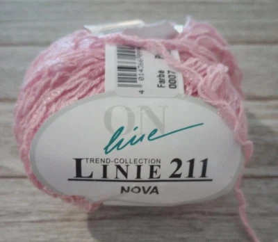 yarn crochet knit chain 22 nova pink 50g - Image 1 of 2