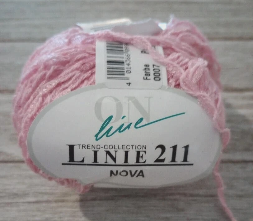 yarn crochet knit chain 22 nova pink 50g - Image 1 of 2