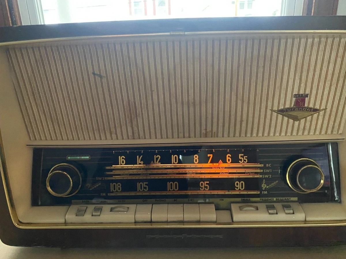 Vintage Nordmende Radio Indiana Collectible Tube Radios 1950-1959
