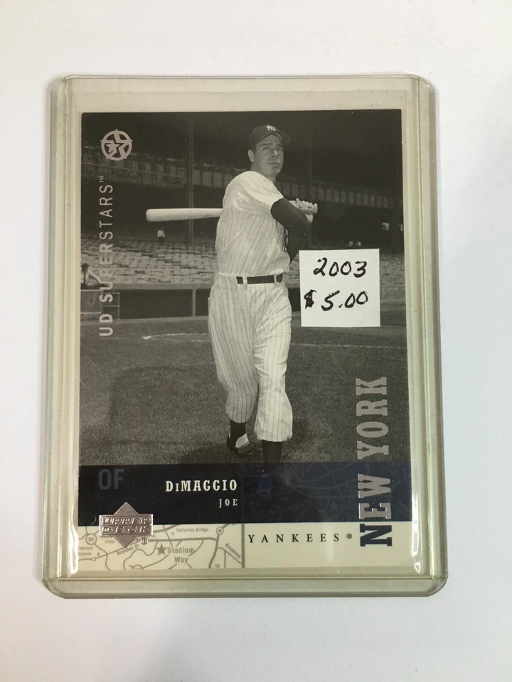 F111,960  2002-03 UD SuperStars #153 Joe DiMaggio - Image 1 of 1