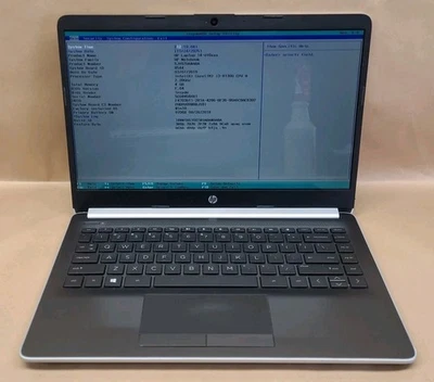 Portátil HP 14-DF0023CL, Intel Core i3-8130U @ 2,2 GHz, 4 GB RAM, SIN SSD, SIN CARGADOR Foto 1 de 4