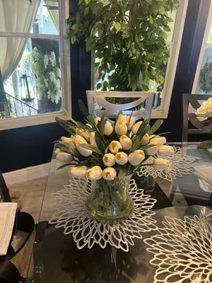 Artificial Floral, Tulip Centerpiece - Image 1 of 4