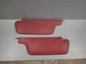 Mopar 1973 PLYMOUTHDUSTER Red SUN VISORS 67-76 A-BODY - Picture 1 of 13