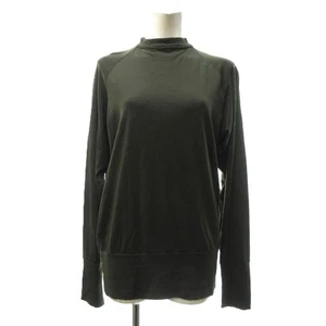 Yohji Yamamoto Lana Corte Y Coser Manga Larga Cremallera Trasera Verde Musgo 3 Aprox. Talla M - Imagen 1 de 9