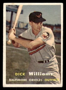Dick Williams 1957 Topps #59 Baltimore Orioles - Picture 1 of 2