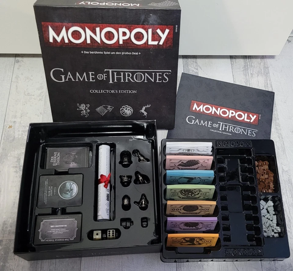 Monopoly Game Of Thrones Collectors Edition | Hasbro | Brettspiel | GOT Spiel - Bild 1 von 1