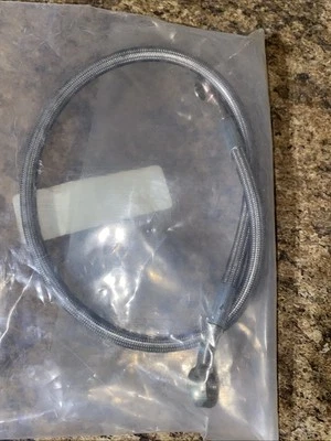 Manguera de freno trenzada delantera izquierda OEM nueva línea Polaris RZR800 2011-2014 Foto 1 de 4