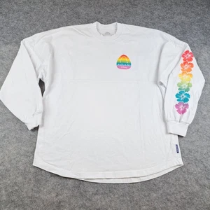Disney Aulani Spirit Jersey Shirt Mens Medium Pride Collection Rainbow Hawaii - Picture 1 of 15
