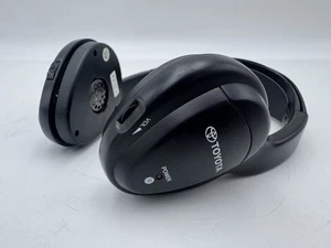 Toyota wireless infrared OEM headphones Tested Work Preowned Need Foam - Picture 1 of 9