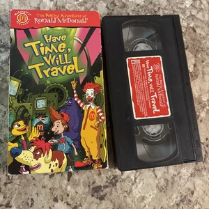 Have Time Will Travel (VHS,2001) The Wacky Adventures of Ronald McDonald Rare - Picture 1 of 6