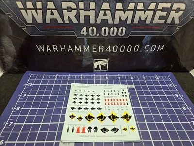 40K 30K Space Wolves Transfer Sheet x1 Infantry & Vehicle Transfers Decals - Image 1 of 2
