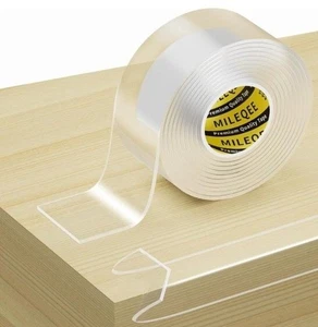 Klar Kantenschutz Streifen, 1,57 Zoll x 6,56 Fuß, Scharfe Kante Verpackung Abdeckband - Bild 1 von 4