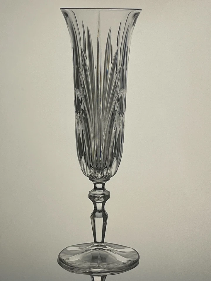 Stunning ROSEWOOD by Gorham Crystal Champagne Flute 8 3/4" EUC - Image 1 of 1