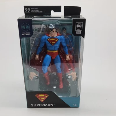 2025 Mcfarlane Toys Digital DC Direct The Silver Age Superman Action Figure - Image 1 of 4