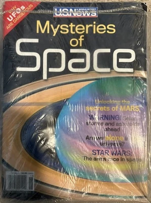 US News Mysteries of Space Magazine – UFOs, Mars, Aliens, Star Wars Arms - Image 1 of 2