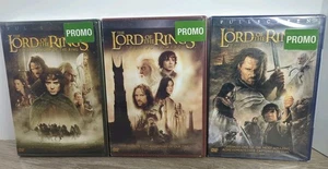 LORD OF THE RINGS PROMO TRILOGY COMPLETE  WIDESCREEN Full Screen DVD New Sealed - Bild 1 von 4