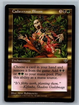 Magic The Gathering Mirage Cadaverous Bloom MTG TCG CCG - Image 1 of 3