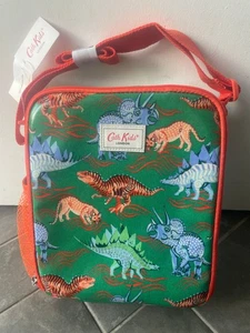 Juniors Childrens CATH KIDSTON CATH KIDS DINOSAURS LUNCH BAG School Green Small - Picture 1 of 13