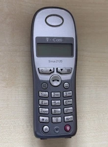 T Com, Sinus 2120, słuchawka, telefon ręczny, telefon z przyciskiem, szary (T393) T3 - Zdjęcie 1 z 2