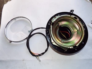 55 56 57 Chevy y GMC camioneta 7" faros canastilla carcasa con cableado y retenedor gratuito - Imagen 1 de 2