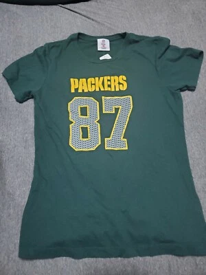 GREEN BAY PACKERS NFL TEAM APPAREL #87 JORDY NELSON JERSEY CAMISETA MUJER TALLA L Foto 1 de 4