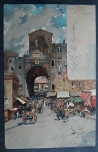 Undated Italy Postcard-Naples, Porta Capuana Unused  - Bild 1 von 2