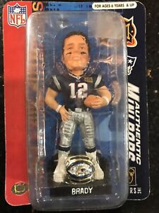 New England Patriots Tom Brady super Bowl 38 champion Ring base mini bobblehead