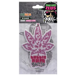 Bubble Gum Ganja 420 Cannabis Hanging Auto Automobile Car Truck Air Freshener - Picture 1 of 14