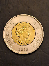 2016  CANADA 2 DOLLAR  EXACT COIN SHOWN   PB941