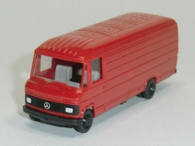 Herpa 4080 - MB 508 D Scatola - più Lungo Passo Ruote,Rosso - 1:87 - H0 Incl. - Immagine 1 di 3