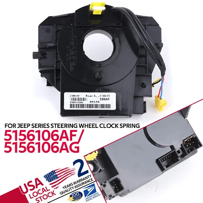 Muelle de reloj de volante genuino 5156106AF para Jeep Patriot MK 2007-2017 Foto 1 de 4