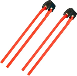2pc Slingshot Replacement Bands: Heavy Pull Elastic for Hunting & Shooting Games - Picture 1 of 8