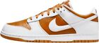 Nike Mens Dunk Low Mystic Basketball Sneakers Size 9 Color Dark Curry/White